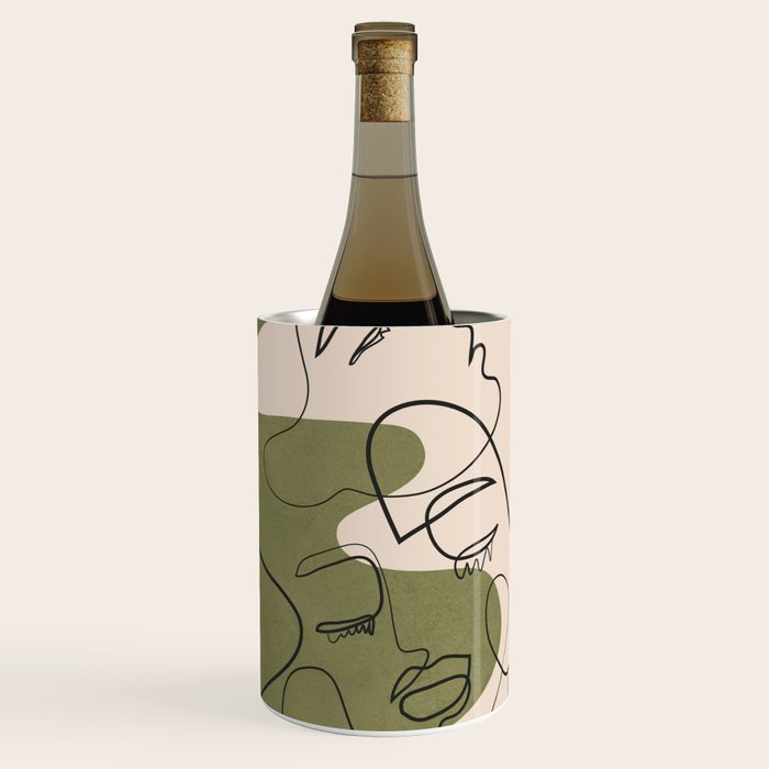 Abstract Faces 1 Wine Chiller Gallery Image 1