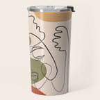 Abstract Faces 1 Travel Mug Gallery Image 2
