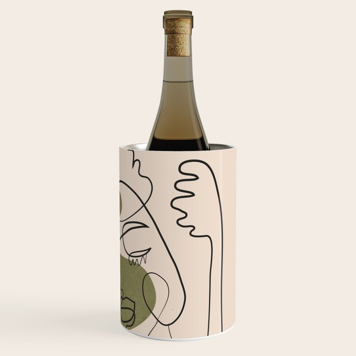 Abstract Faces 1 Wine Chiller Gallery Image 3
