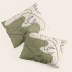 Abstract Faces 1 Pillow Sham Gallery Image 3