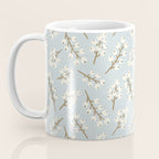 Berries and Branches - Light Blue Coffee Mug Gallery Image 3