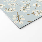 Berries and Branches - Light Blue Welcome Mat Gallery Image 2