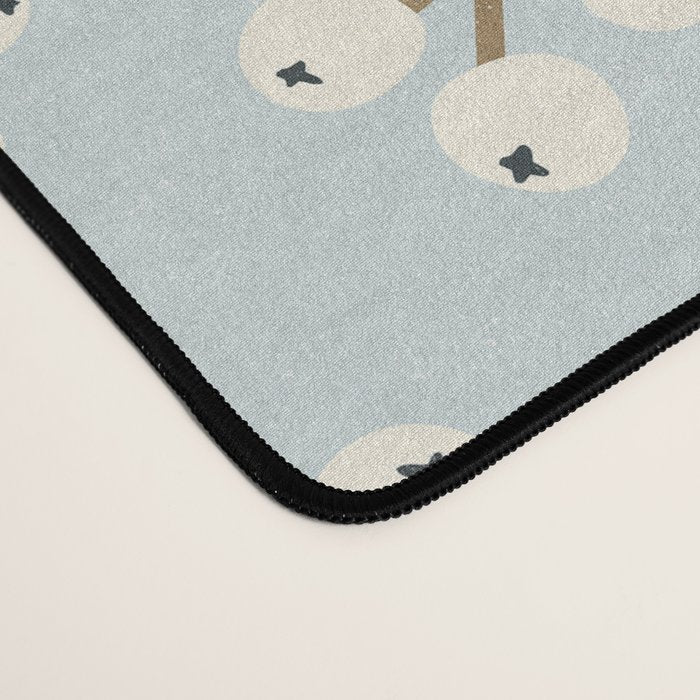 Berries and Branches - Light Blue Desk Mat Gallery Image 4