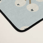 Berries and Branches - Light Blue Desk Mat Gallery Image 4