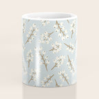 Berries and Branches - Light Blue Coffee Mug Gallery Image 4
