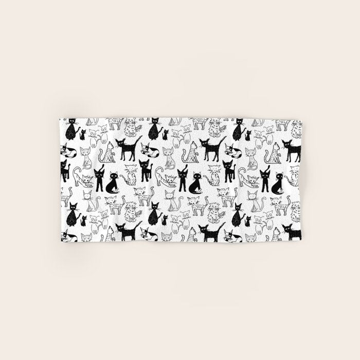 Cats Bath Towel Gallery Image 1