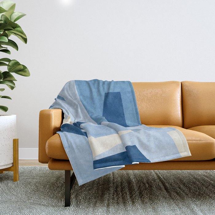 Modern Abstract Art 26 Throw Blanket Gallery Image 1
