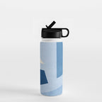 Modern Abstract Art 26 Water Bottle Gallery Image 1