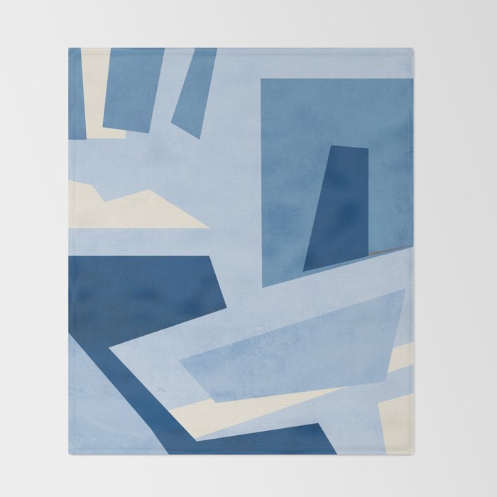 Modern Abstract Art 26 Throw Blanket Gallery Image 2