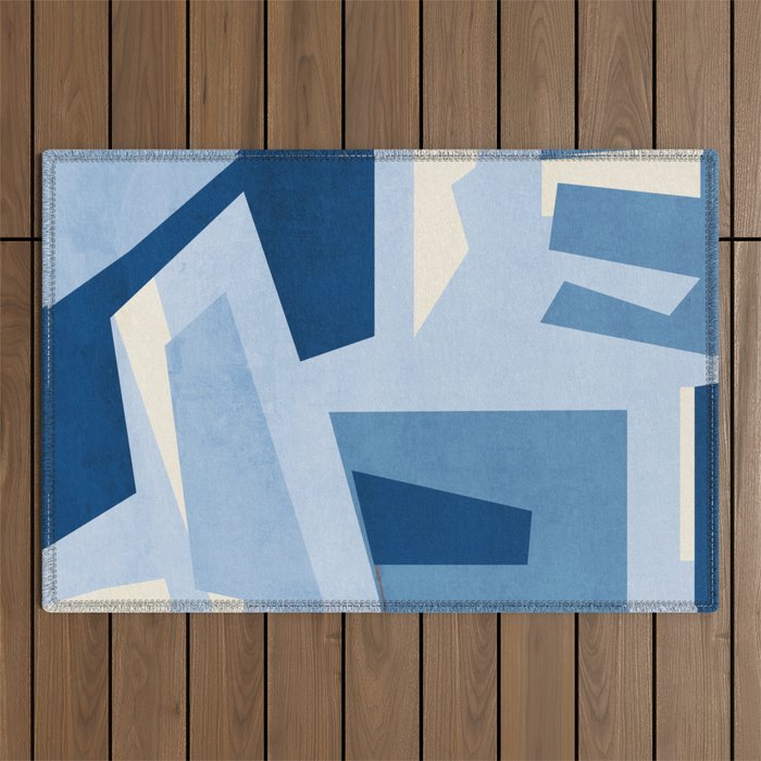 Modern Abstract Art 26 Outdoor Rug Gallery Image 1