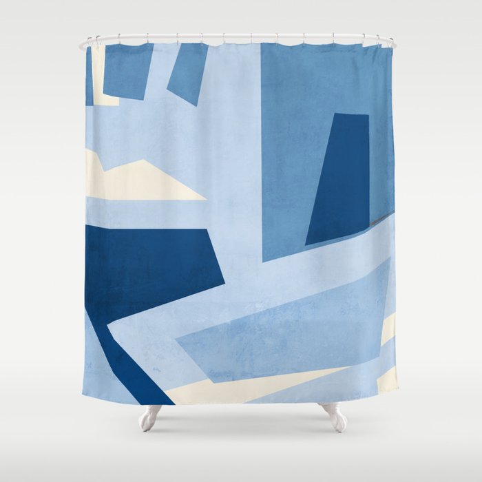 Modern Abstract Art 26 Shower Curtain Gallery Image 1