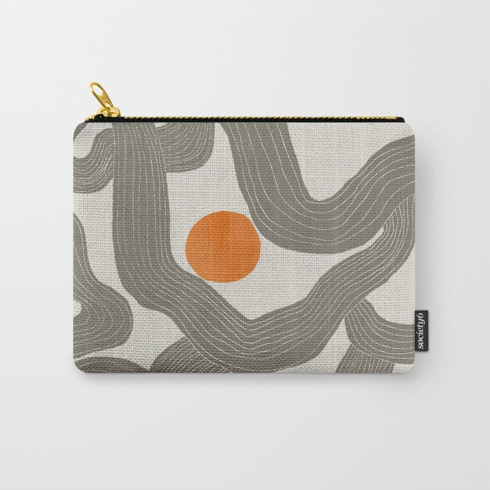 Sun among trees Carry All Pouch Gallery Image 1