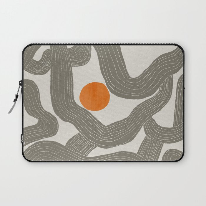 Sun among trees Laptop Sleeve Gallery Image 1