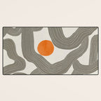Sun among trees Desk Mat Gallery Image 3