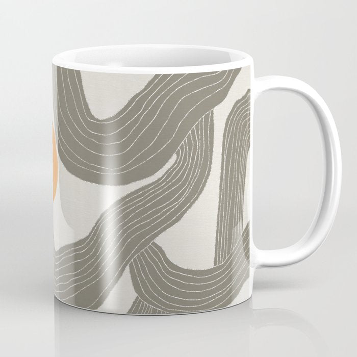 Sun among trees Coffee Mug Gallery Image 1