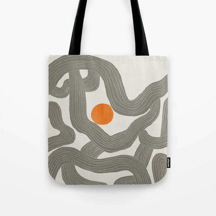 Sun among trees Tote Bag Gallery Image 1