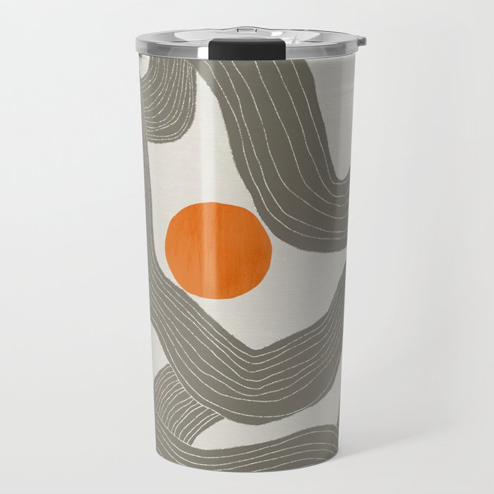 Sun among trees Travel Mug Gallery Image 1