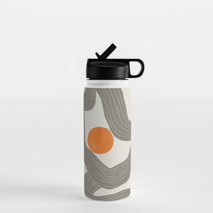 Sun among trees Water Bottle Gallery Image 1