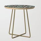Little Camper - black, cream, and teal Side Table Gallery Image 1