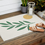 Leaf Sun 1 Outdoor Rug Gallery Image 2