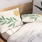 Leaf Sun 1 Pillow Sham Gallery Image 2