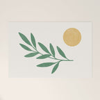 Leaf Sun 1 Welcome Mat Gallery Image 1