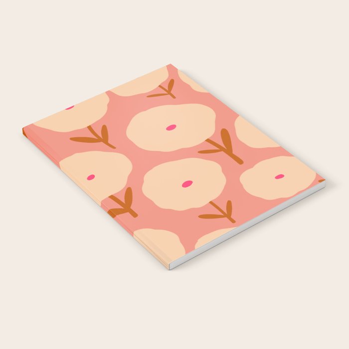 Simple Bold Floral - Fall Colors Notebook Gallery Image 2