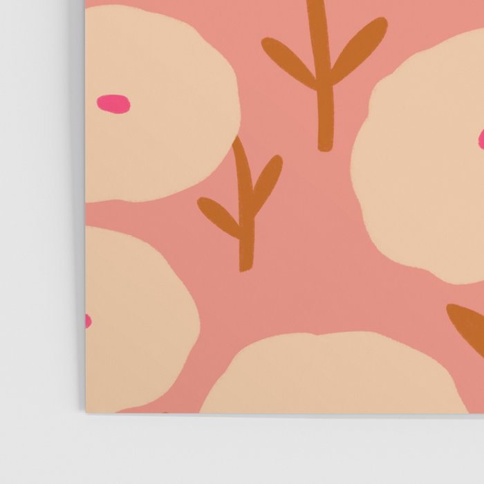 Simple Bold Floral - Fall Colors Poster Gallery Image 3