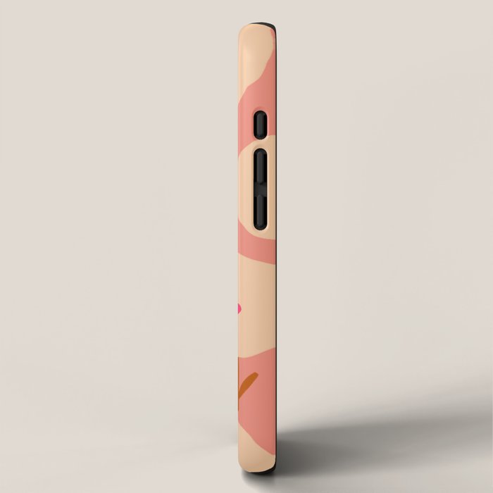 Simple Bold Floral - Fall Colors iPhone Case Gallery Image 2