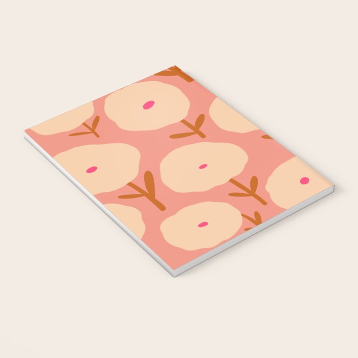Simple Bold Floral - Fall Colors Notebook Gallery Image 3