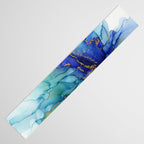 Electric Waves Violet Turquoise - Part 2 Table Runner Gallery Image 3