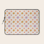 Vintage floral art pattern Laptop Sleeve Gallery Image 1