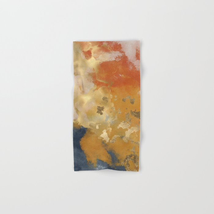 Colorful Modern Abstract Art Print Bath Towel Gallery Image 1