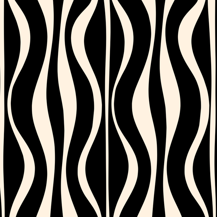 Hourglass Abstract Retro Midcentury Modern Pattern in Black and Almond Cream Coffee Mug Gallery Image 2