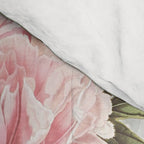 Vintage & Shabby Chic - Antique Pink Peony Flowers Garden Comforter Gallery Image 4