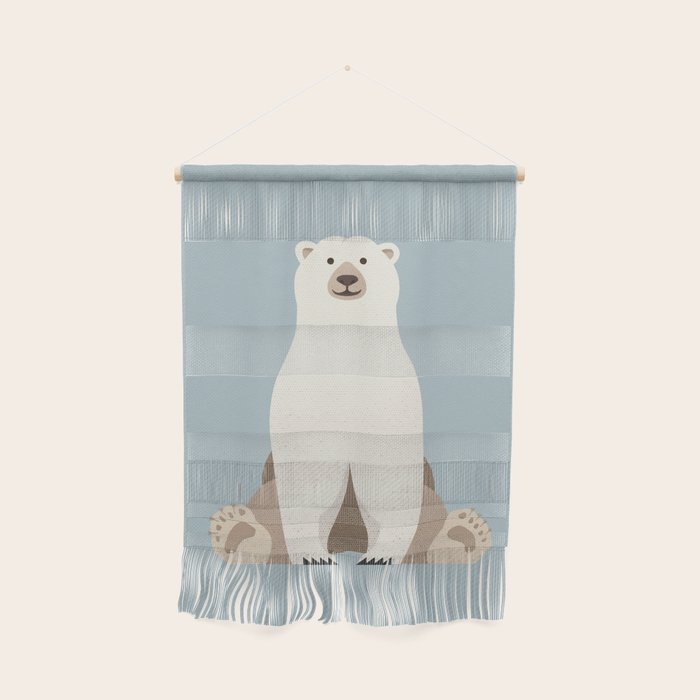 Whimsy Polar Bear Wall Hanging Gallery Image 1