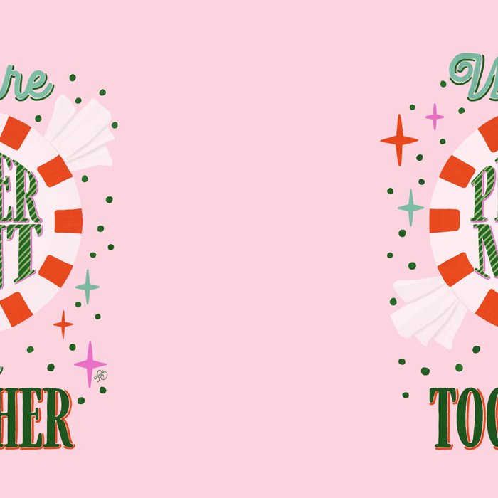 Playful Holiday Peppermint Love Coffee Mug Gallery Image 2