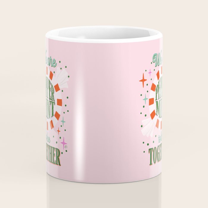 Playful Holiday Peppermint Love Coffee Mug Gallery Image 4