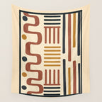 Wild Lines 01 Wall Tapestry Gallery Image 4