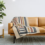Wild Lines 01 Throw Blanket Gallery Image 1