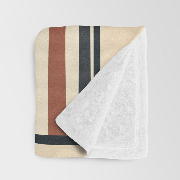 Wild Lines 01 Throw Blanket Gallery Image 3