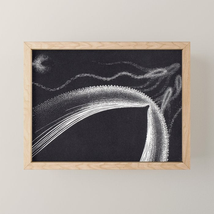 "Dolphins" by M.C. Escher Mini Art Print Gallery Image 1