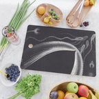 "Dolphins" by M.C. Escher Cutting Board Gallery Image 2
