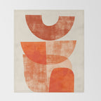 Desert Shapes I Throw Blanket Gallery Image 2