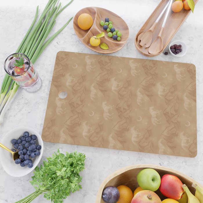 Run Wild - Caramel Cutting Board Gallery Image 2