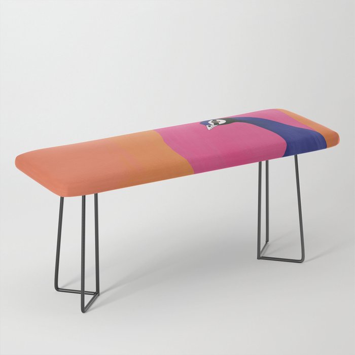 Beautiful Peacock Bench Gallery Image 1