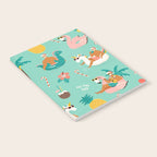 Hot Santa on vacation Notebook Gallery Image 2