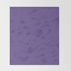 Ultra Violet Purple - Color of the Year 2018 Throw Blanket Gallery Image 2
