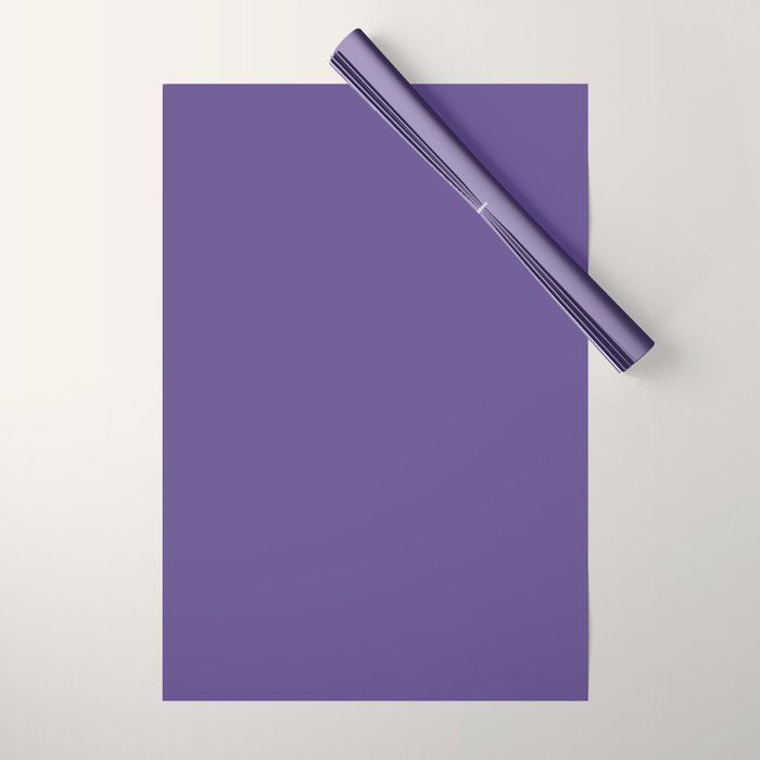 Ultra Violet Purple - Color of the Year 2018 Wrapping Paper Gallery Image 1