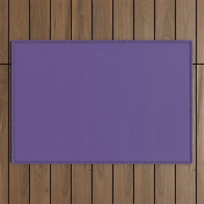 Ultra Violet Purple - Color of the Year 2018 Outdoor Rug Gallery Image 1